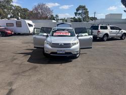 2013 Toyota Kluger Grande GSU40R Silver Pearl