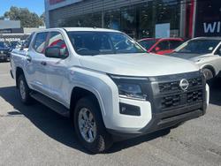 2026 Nissan Navara ST D27 MY26 4X4 Dual Range Blizzard White