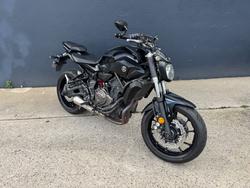 Yamaha 2017 YAMAHA 660CC MT07LAH BLACK