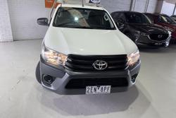 2016 Toyota Hilux Workmate TGN121R 4x2 Glacier White