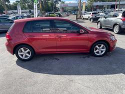 2014 Volkswagen Golf 90TSI 7 MY14 Sunset Red
