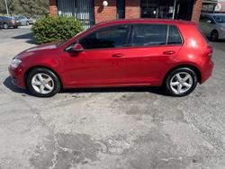 2014 Volkswagen Golf 90TSI 7 MY14 Sunset Red