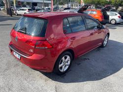 2014 Volkswagen Golf 90TSI 7 MY14 Sunset Red