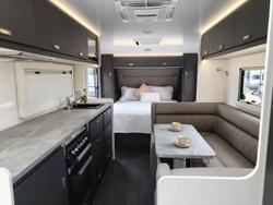 2026 JB Caravans Dirt Road Xtreme 21'6 Rear Door Club Lounge