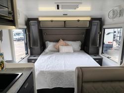 2026 JB Caravans Dirt Road Xtreme 21'6 Rear Door Club Lounge