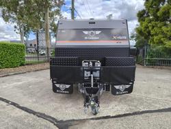 2026 JB Caravans Dirt Road Xtreme 21'6 Rear Door Club Lounge
