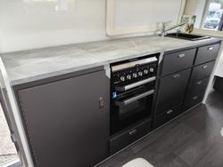 2026 JB Caravans Dirt Road Xtreme 21'6 Rear Door Club Lounge