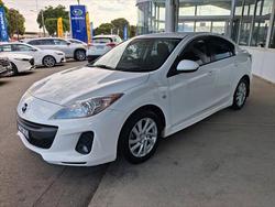2012 Mazda 3 Maxx Sport BL Series 2 Crystal White Pearl