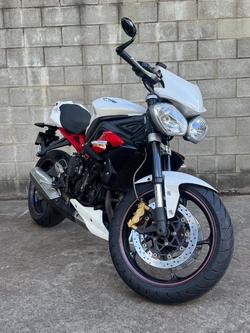2017 Triumph STREET TRIPLE White