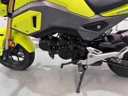 2016 Honda Grom (MSX125) MSX Yellow