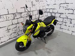 2016 Honda Grom (MSX125) MSX Yellow