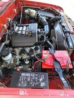 1999 Holden Jackaroo SE U8 Radiant Red