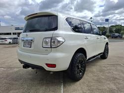 2018 Nissan Patrol Ti Y62 Series 4 4X4 Dual Range Ivory Pearl