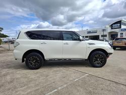 2018 Nissan Patrol Ti Y62 Series 4 4X4 Dual Range Ivory Pearl