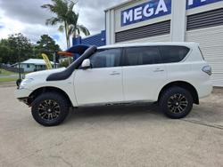 2018 Nissan Patrol Ti Y62 Series 4 4X4 Dual Range Ivory Pearl