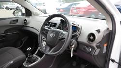 2013 Holden Barina CD TM MY13 Snowflake White