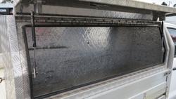 2015 Toyota Hilux Workmate TGN16R MY14 4x2 Glacier White