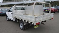 2015 Toyota Hilux Workmate TGN16R MY14 4x2 Glacier White