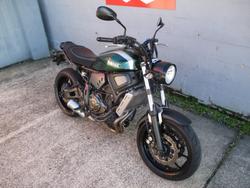 2016 YAMAHA XSR700 GREEN