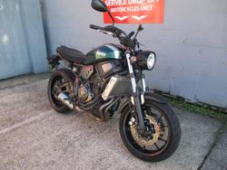 2016 YAMAHA XSR700 GREEN