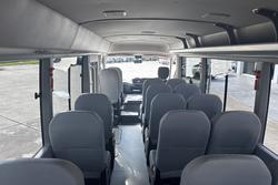 2023 Toyota Coaster GDB70R French Vanilla