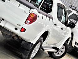 2012 Mitsubishi Triton GLX MN MY12 4X4 Dual Range White