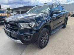 2021 Ford Ranger Wildtrak PX MkIII MY21.25 4X4 Dual Range Shadow Black
