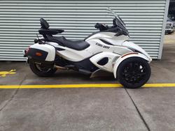 2013 Can-Am Spyder ST Limited SE5 Spyder ST White