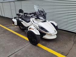 2013 Can-Am Spyder ST Limited SE5 Spyder ST White