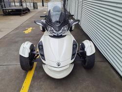 2013 Can-Am Spyder ST Limited SE5 Spyder ST White