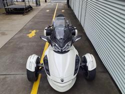 2013 Can-Am Spyder ST Limited SE5 Spyder ST White