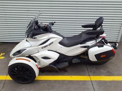 2013 Can-Am Spyder ST Limited SE5 Spyder ST White