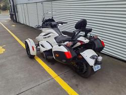 2013 Can-Am Spyder ST Limited SE5 Spyder ST White