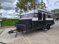 JB Caravans Gator X 18'6 Front Door Cafe