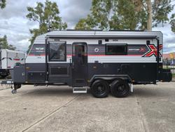 2026 JB Caravans Gator X 18'6 Front Door Cafe