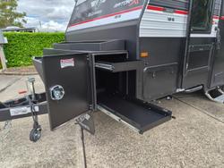 2026 JB Caravans Gator X 18'6 Front Door Cafe