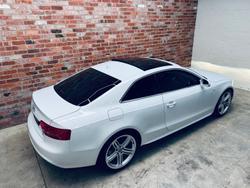 2012 Audi A5 8T MY12 Four Wheel Drive White