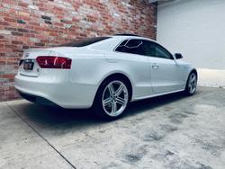2012 Audi A5 8T MY12 Four Wheel Drive White
