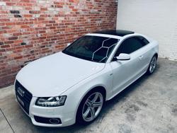 2012 Audi A5 8T MY12 Four Wheel Drive White