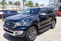 2020 Ford Everest Titanium UA II MY20.25 4X4 Dual Range Deep Crystal Blue