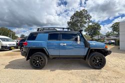 2012 Toyota FJ Cruiser GSJ15R 4X4 Dual Range Military Blue + White Roof