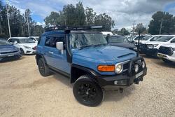 2012 Toyota FJ Cruiser GSJ15R 4X4 Dual Range Military Blue + White Roof
