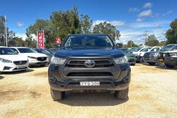 2023 Toyota Hilux Workmate GUN125R 4X4 Dual Range Eclipse Black