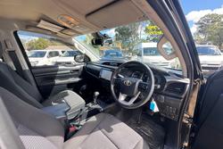 2023 Toyota Hilux Workmate GUN125R 4X4 Dual Range Eclipse Black