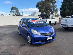 2012 Honda Jazz Vibe-S GE MY12 Azure Blue