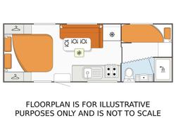 2026 Leader Caravans 2110 C K1e5b T Gold Le King Bed 2110