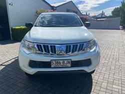 2015 Mitsubishi Triton GLX MQ MY16 4X4 Dual Range White