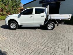 2015 Mitsubishi Triton GLX MQ MY16 4X4 Dual Range White