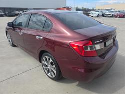 2013 Honda Civic Sport 9th Gen Ser II MY13 Carnelian Red