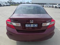 2013 Honda Civic Sport 9th Gen Ser II MY13 Carnelian Red